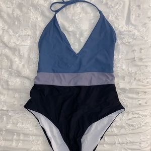 Two-tone one piece